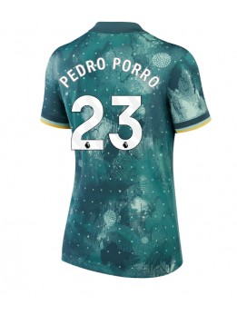 Billige Tottenham Hotspur Pedro Porro #23 Tredjedrakt Dame 2024-25 Kortermet